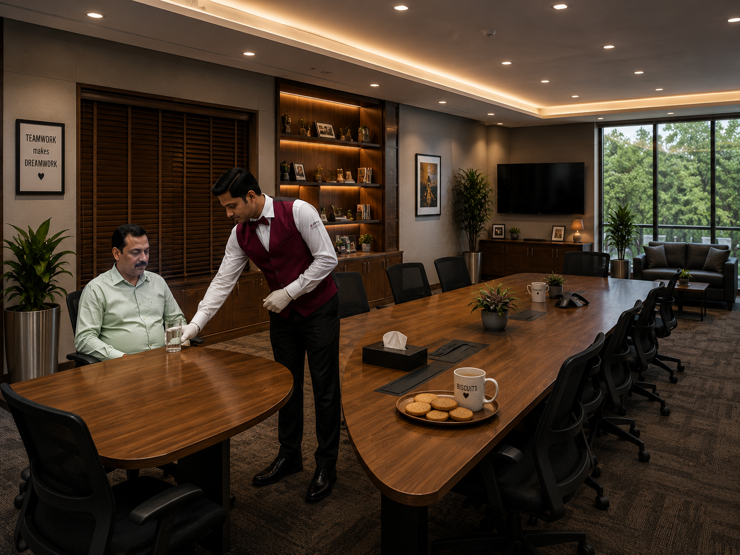Facility security management