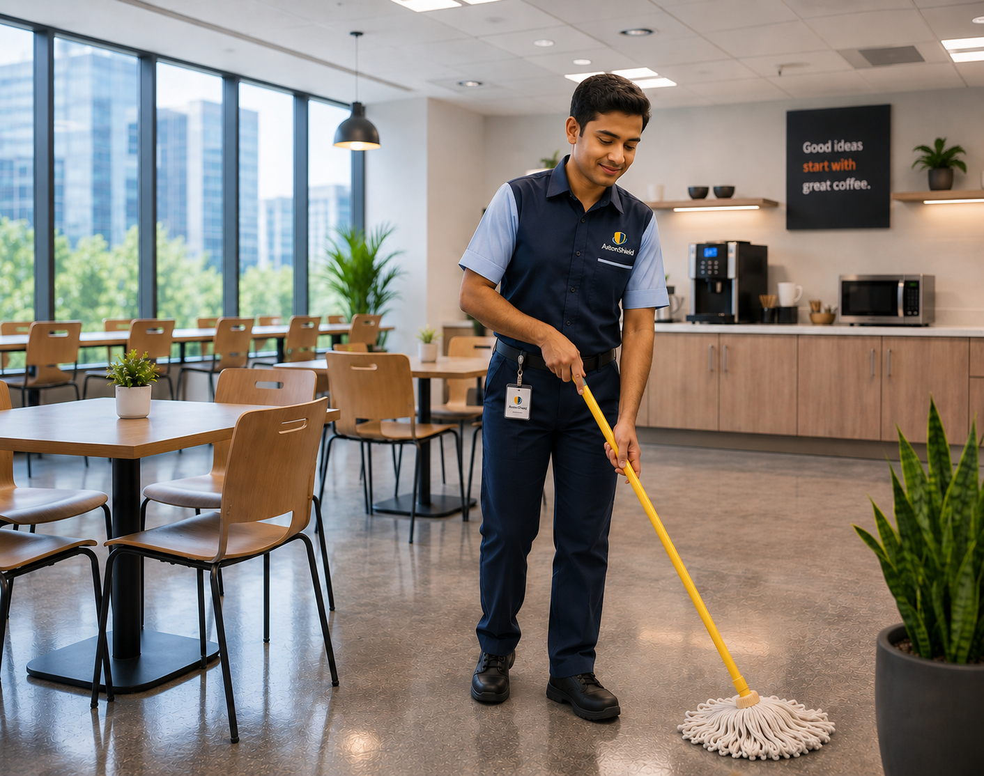Professional housekeeping operations